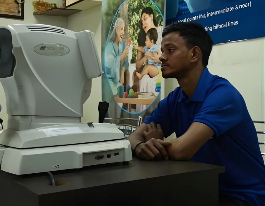 Drishtikunj Doctor Talking To Patient Image - 14 - Drishtikunj Netralaya