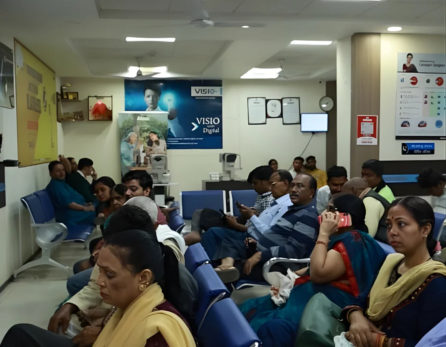 Hospital reception area image - 7 -Drishtikunj Netralaya