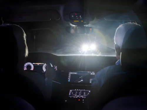 Increasing difficulty driving at night Image